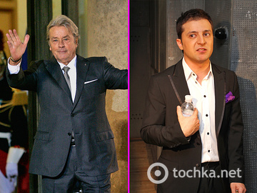 Ален Делон, Владимир Зеленский