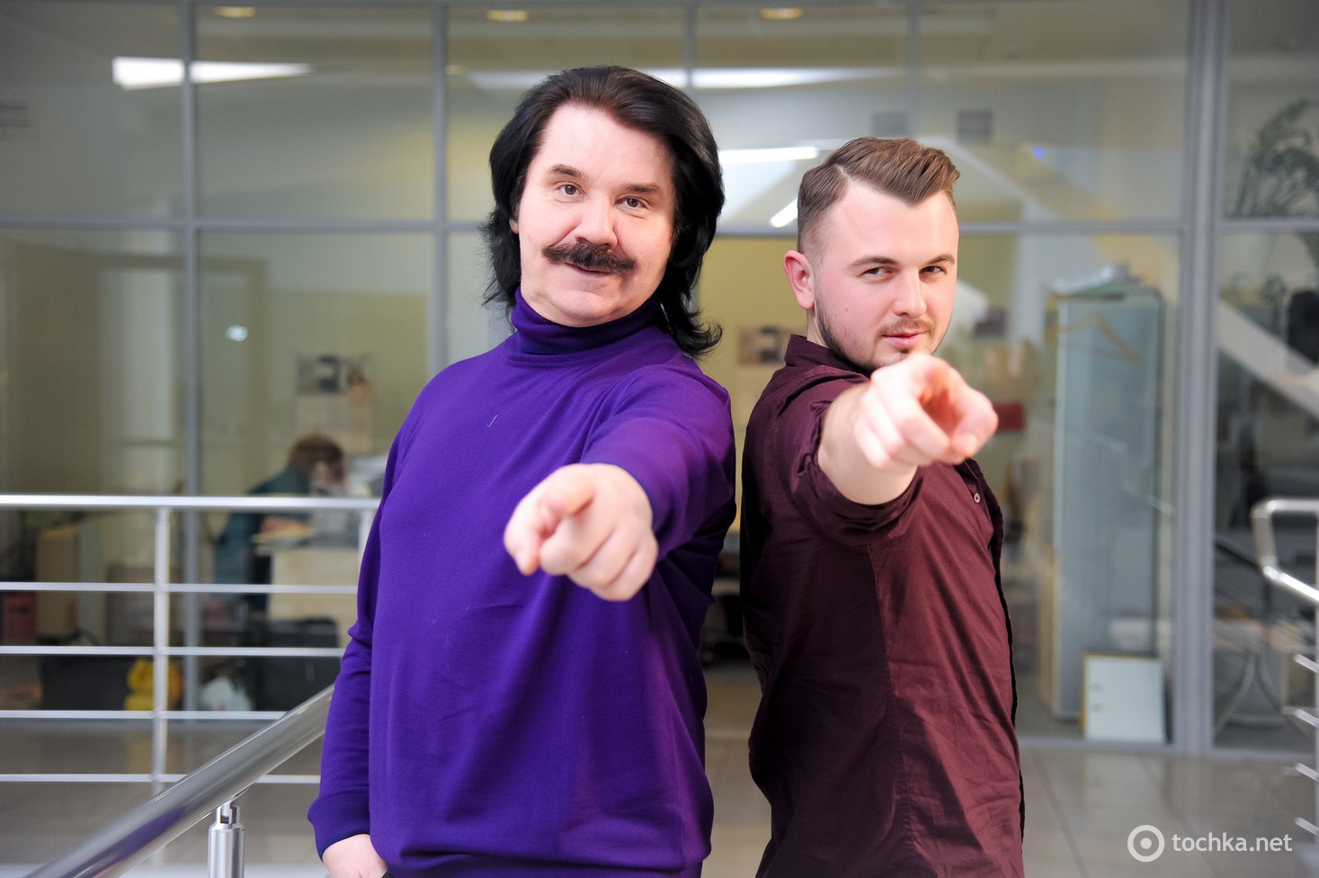 Павел Зибров и Женя Янович в гостях у tochka.net