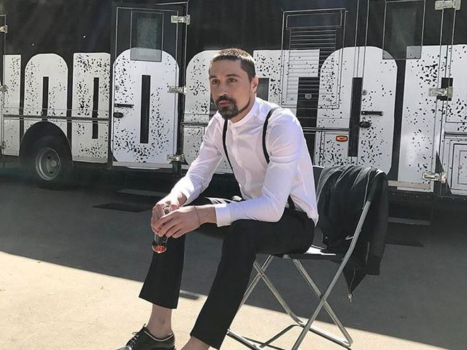 Дима Билан в лесу