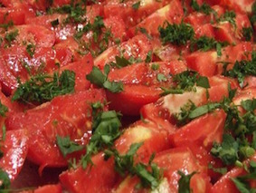 Сальса из томатов и петрушки рецепт