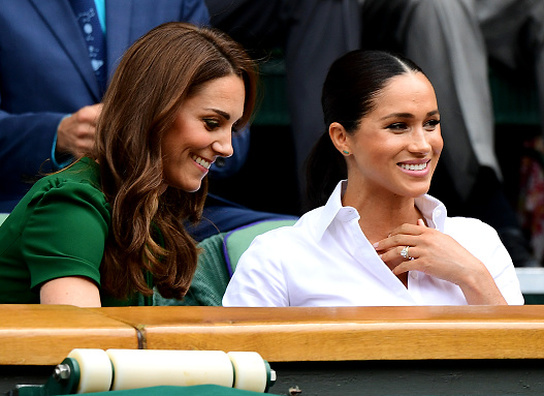 Меган Маркл и Кейт Миддлтон