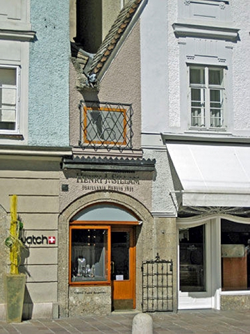 5 найбільш маленьких будиночків у світі: Будинок в Зальцбурзі