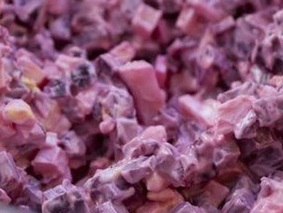 Салат свекольный Салат свекольный