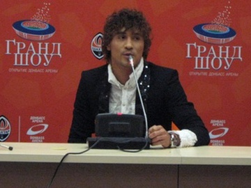 Дима Билан в восторге от пятизвездочного стадиона Донбасс-Арена