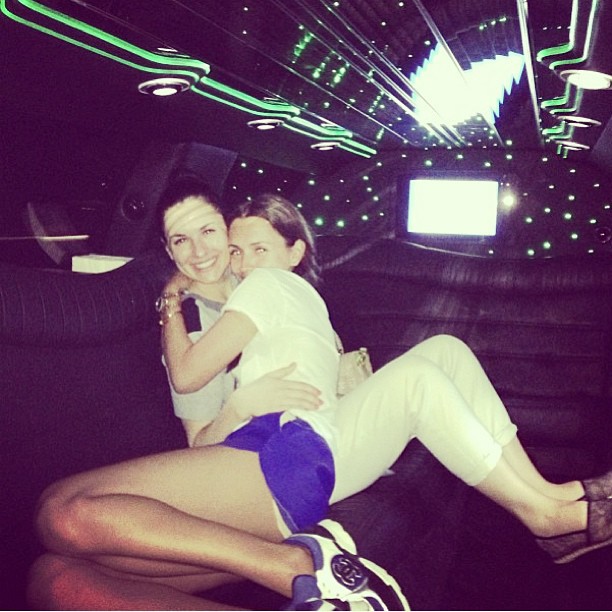 Маша Ефросинина и Лиза Ющенко