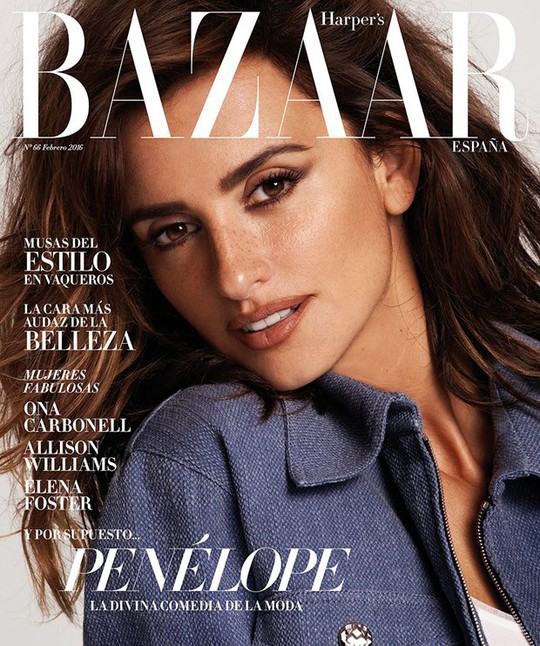 Пенелопа Крус для Harper's Bazaar Spain