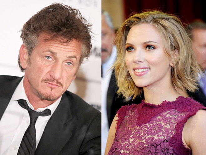 Шон Пенн и Скарлетт Йохансон