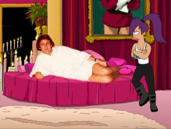 Трамп в халате стал звездой Интернет