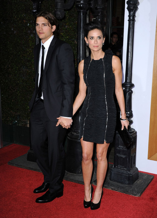 Деми Мур и Эштон Катчер