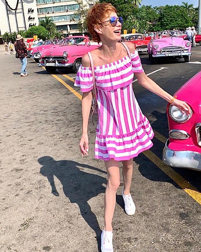 Елена-Кристина Лебедь и Павел Розенко отдыхают на Кубе