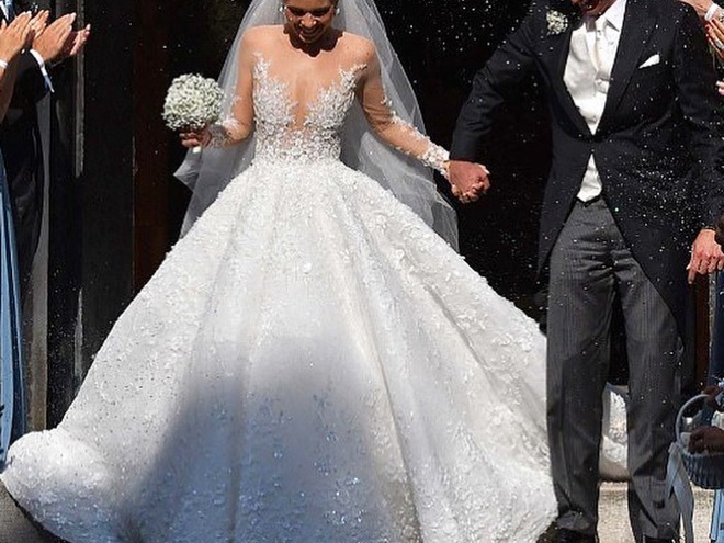 Весільна сукня Вікторії Сваровські