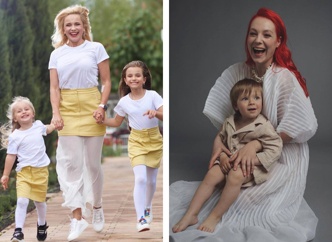 Українські зірки з дітьми