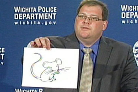 Полиция Уичито, штат Канзас, распространила «фоторобот» съевшей марихуану мыши.