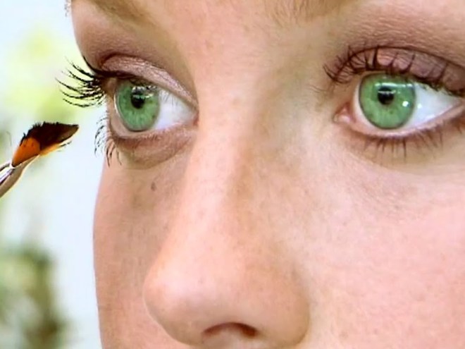 макіяж для зелених очей