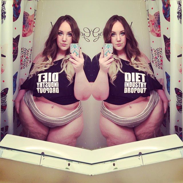 Кортник Мина - модный блоггер размера ++++ «Я богиня в своем теле»