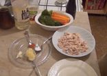 Диетический обед из курицы, брокколи и моркови. Рецепт