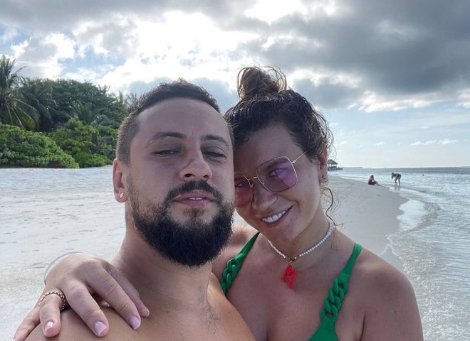 MONATIK с женой Ириной