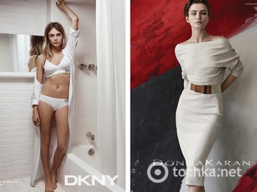 Donna Karan выпустила две рекламные кампании