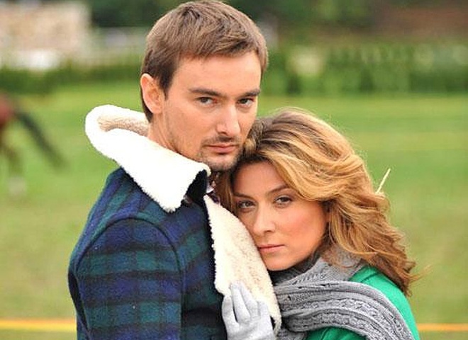 Алан Бадоев с женой