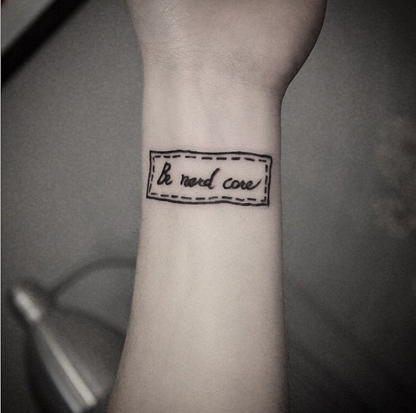 Оригинальный татуировки для любителей моды