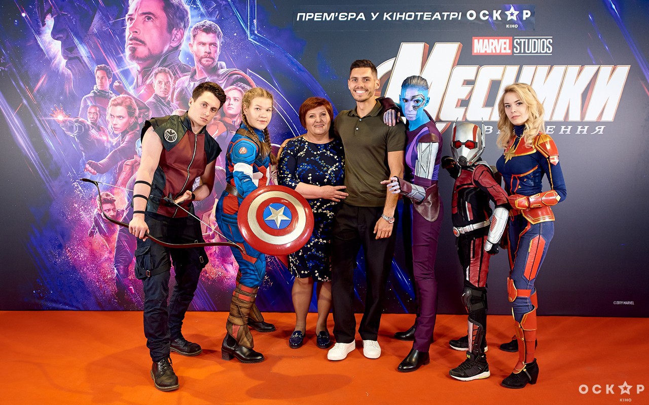 В Киеве состоялась премьера фильма "Мстители: Финал"