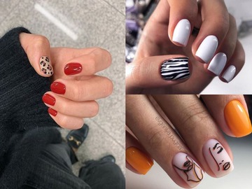 Дизайн ногтей тут! ♥Фото ♥Видео ♥Уроки маникюра | Gel nails, Gold nails, Manicure