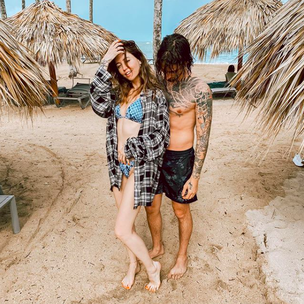 Надя Дорофеева и Владимир Дантес