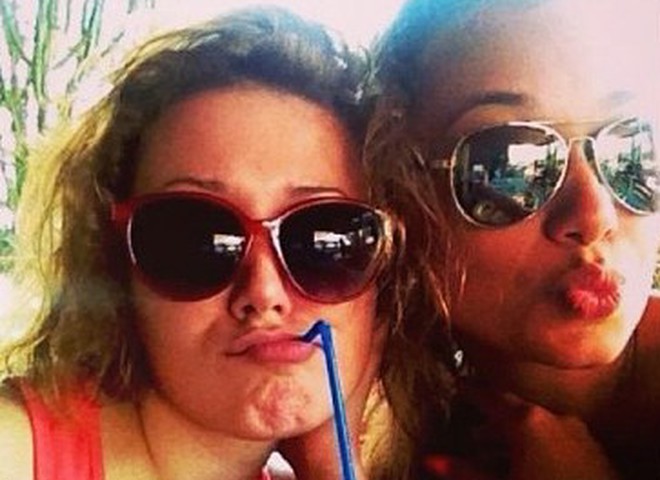 Яна Соломко и Анны Козырь