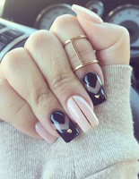 Красивый маникюр на Новый год 2016