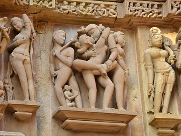 Храмы Кхаджурахо в Индии 