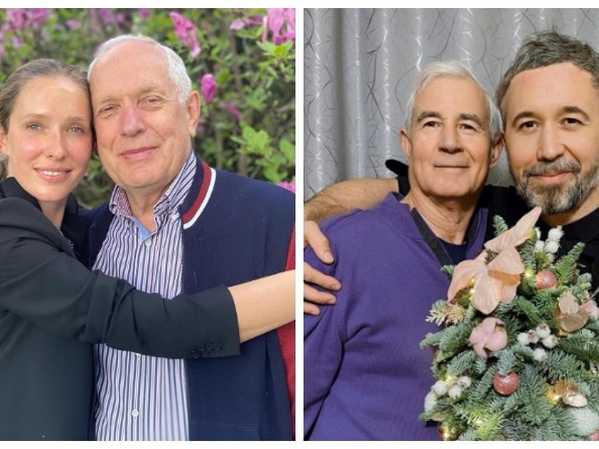 Батьки українських зірок: фото з любими дітьми