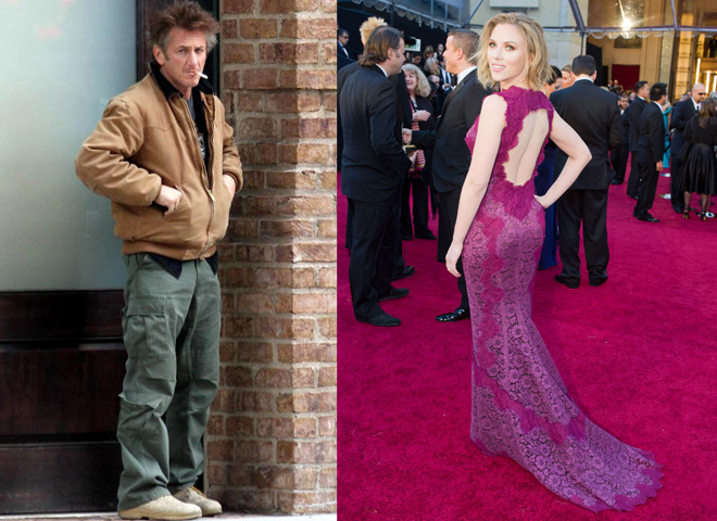 Скарлетт Йохансен та Шон Пенн