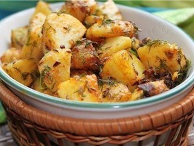 Картошка по-бомбейски (индийская кухня)