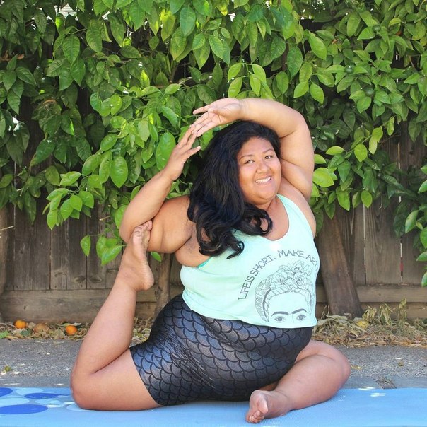 Вдохновляющая йога от 28-летней Валери Сагун