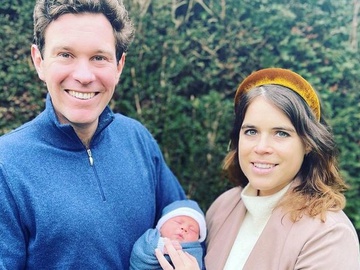 Вагітна принцеса Євгенія показала зворушливе відео із сином-іменинником