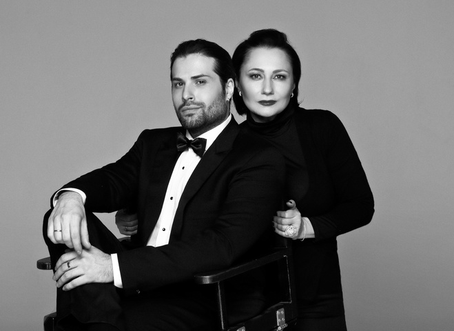 Алёна Мозговая и Дэвид Аксельрод