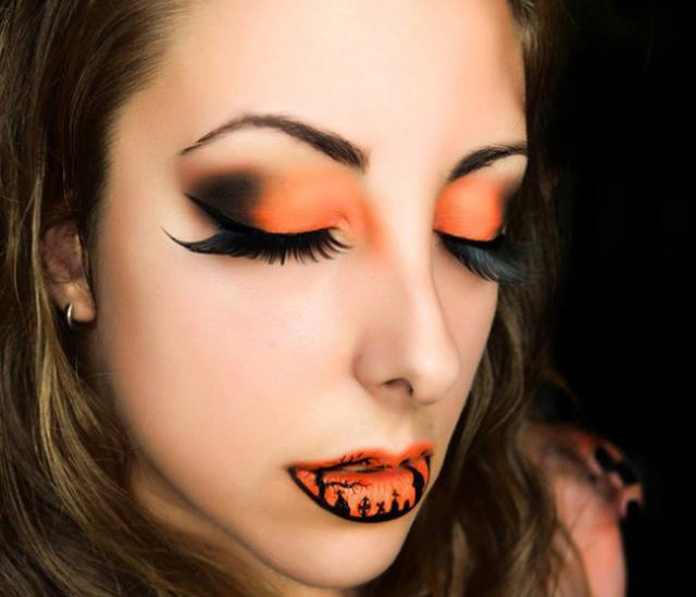 Крутые губки на Halloween
