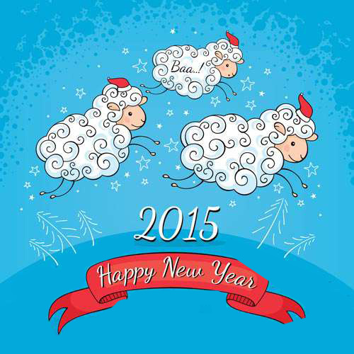С Новым годом овцы 2015