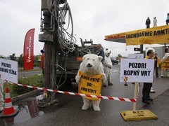 Акція Greenpeace в Празі