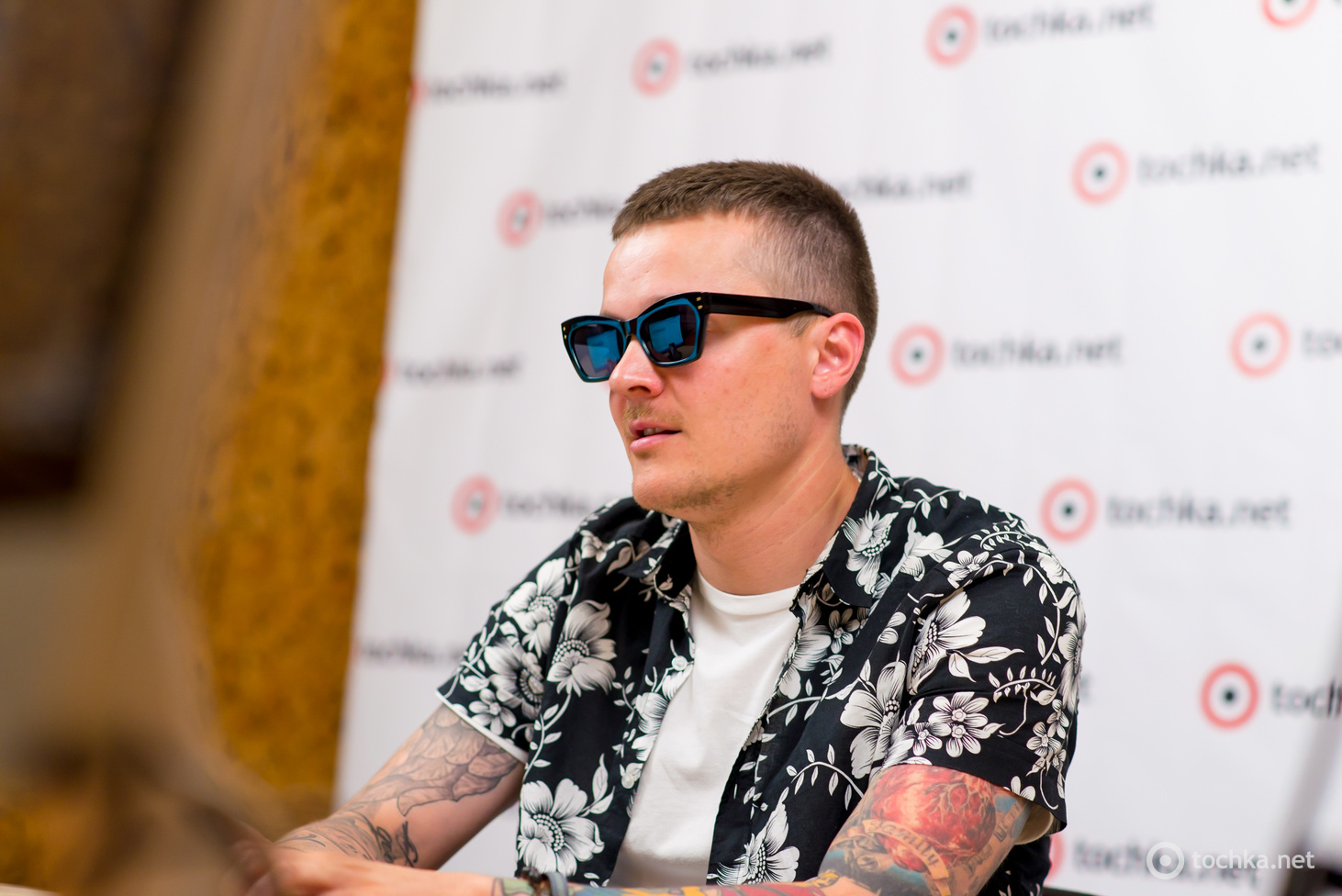 Фронтмен группы O.Torvald Женя Галич