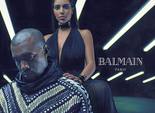 Кім Кардашьян і Каньє Вест у рекламі Balmain