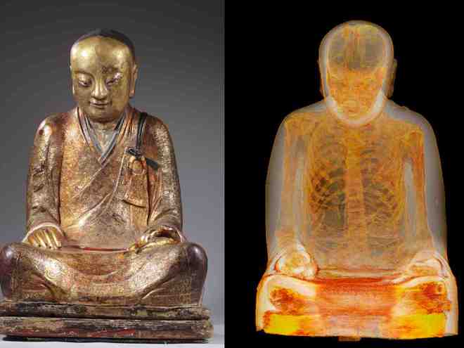 У стародавній статуї Будди знайшли мумію