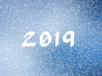 С Новым годом 2019