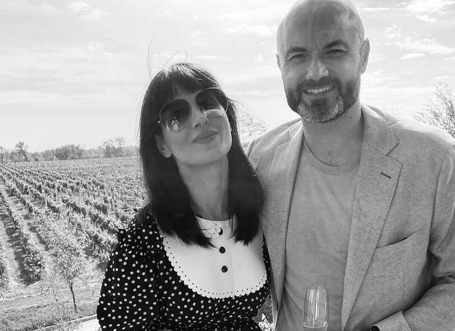 Маша Ефросинина с мужем