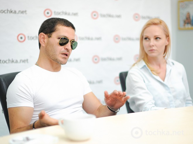 Дар'я Трегубова та Ахтем Сейтаблаєв в гостях у tochka.net 