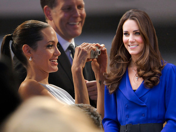 Анджелина Джоли, Кейт Миддлтон