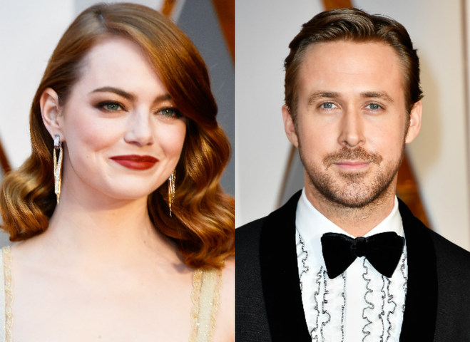 Эмма Стоун и Райан Гослинг на Оскаре 2017