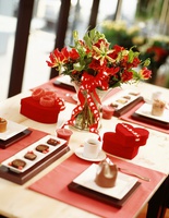 стол на День святого Валентина