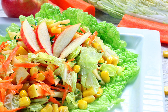 5 рецептов овощных салатов с интересными сочетаниями