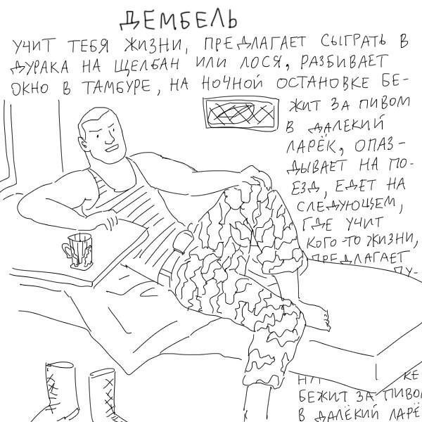 Люди, которых можно встретить в поезде